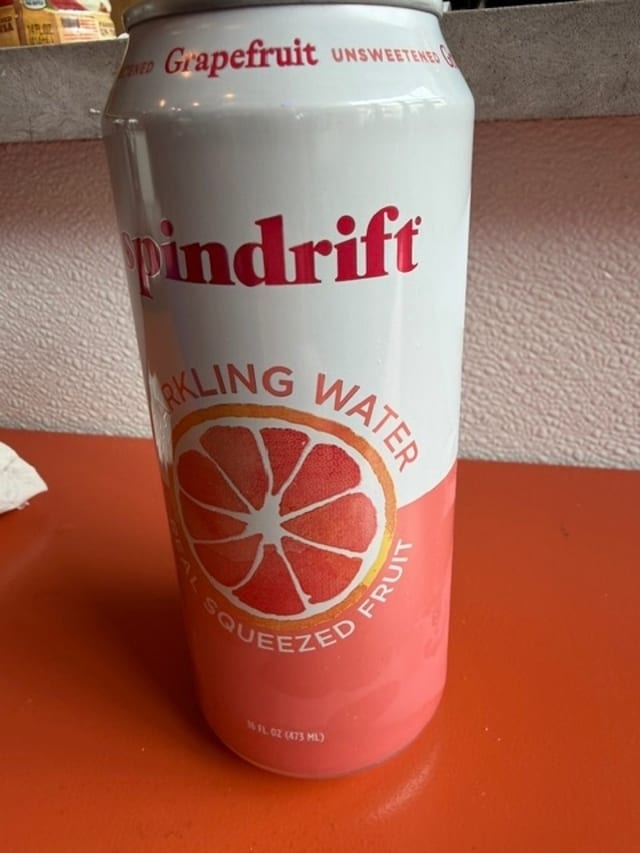 Spindrift grapefruit.