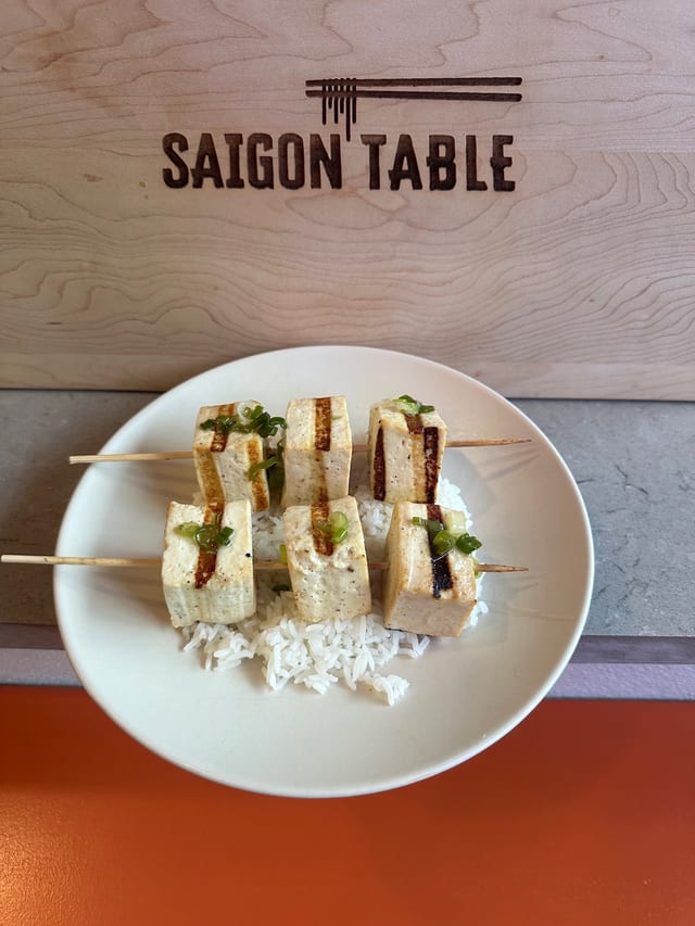 Grilled Tofu Skewers.