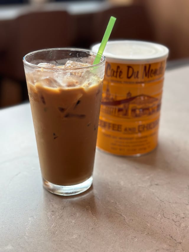 Homemade Vietnamese Iced Coffee.