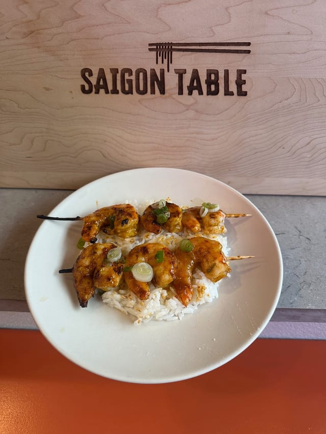 Grilled Shrimp Skewers.