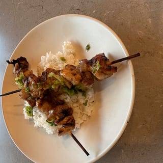 Grilled Chicken Skewers
